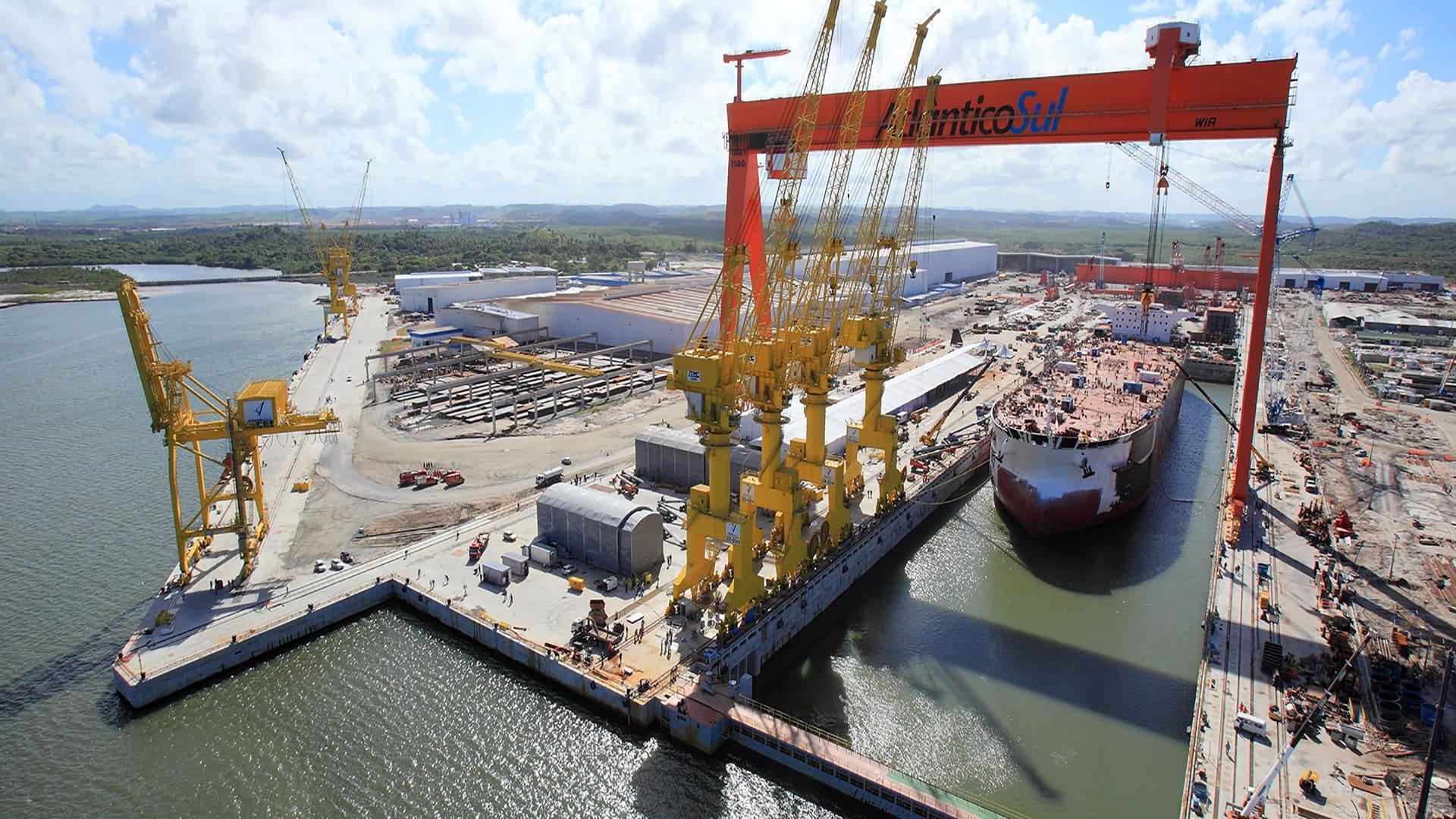 Commercial shipyards